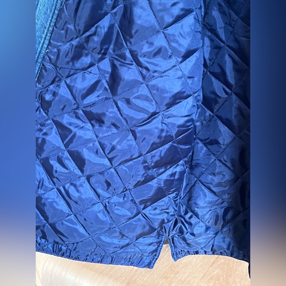 Madewell Quilted Denim Jacket ~ Oversized Style ~ Size M - Picture 6 of 8